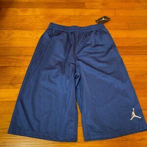 Jordan Navy Blue Boys Shorts New with Tag
